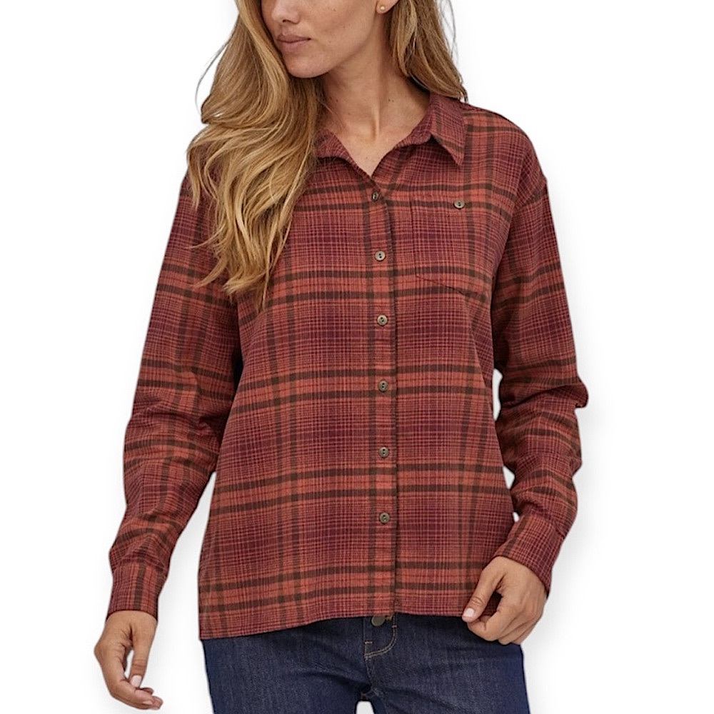 Patagonia Driving Song Flannel Plaid Button Up Shirt
